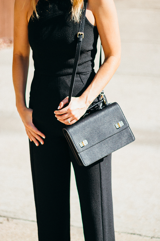 Playing Catch Up + a Classic Black Jumpsuit - The Fashion Hour